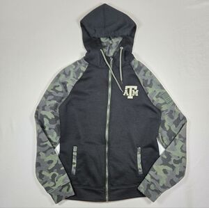 Texas A&M Aggies Colosseum OHT Military Camo Full-Zip Hoodie Men's L